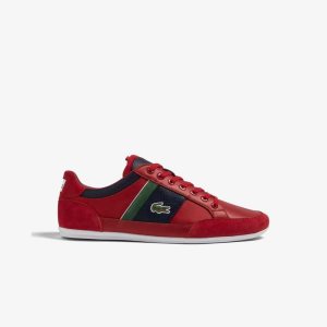 Lacoste Chaymon Sneakers Red/Navy | EDGB-61327