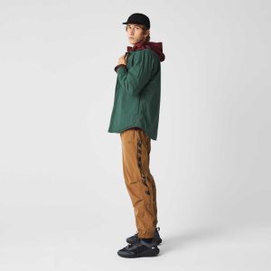 Lacoste Contrast Oversized Branding Trackpants Brown | SKZQ-28734