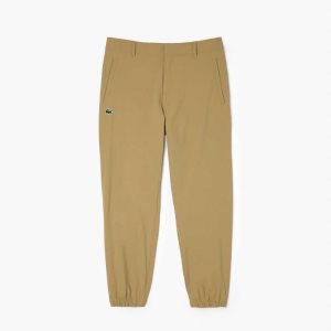 Lacoste Golf Recycled Polyester Pants Beige | ZMTH-92710