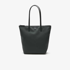Lacoste L.12.12 Concept Vertical Zip Tote Bag Sinople | TSIG-94502