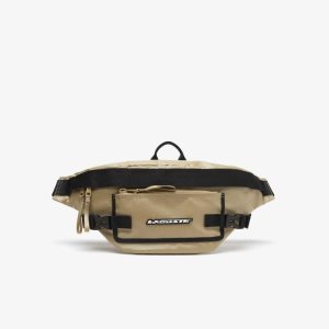 Lacoste Logo Print Belt Bag Lion Noir | YNBP-08317