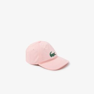 Lacoste Miami Open Hat Pink | QOMH-96148