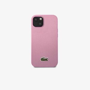 Lacoste Petit Pique Effect iPhone 14 Plus Case Parme | LMBF-83641