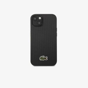 Lacoste Petit Pique Effect iPhone 14 Plus Case Black | LQTE-40851