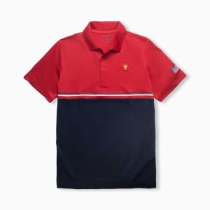 Lacoste Presidents Cup SPORT Polo Red / Navy Blue / White | OLAR-01826