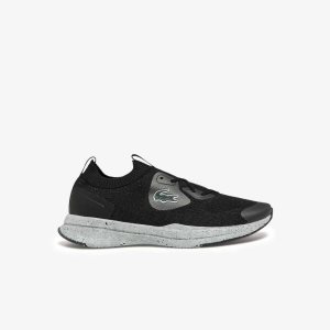 Lacoste Run Spin Eco Sneakers Black/Offwhite | DKQM-54627
