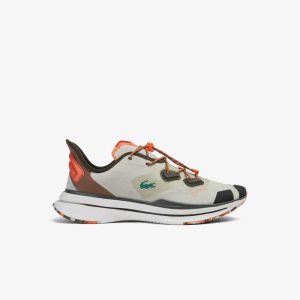 Lacoste Run Spin Ultra GTX Outdoor Shoes Grey/Brown | UPHJ-07169