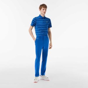 Lacoste SPORT Stretch Golf Chinos Blue | JCQT-47396