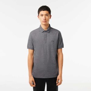 Lacoste Smart Paris Polo Stretch Cotton Grey Chine | WYNM-40632