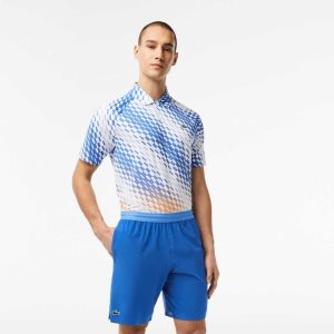 Lacoste Tennis x Novak Djokovic Shorts Blue | STLZ-81972