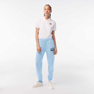 Lacoste x Netflix Super Soft Track Pants Blue | IQZU-34207
