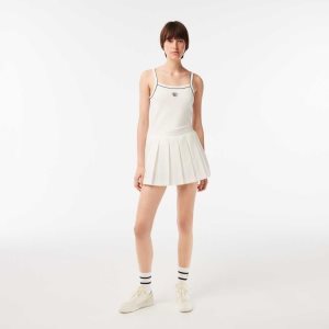 Lacoste x Sporty & Rich Wrap Skirt White | AFPW-83157