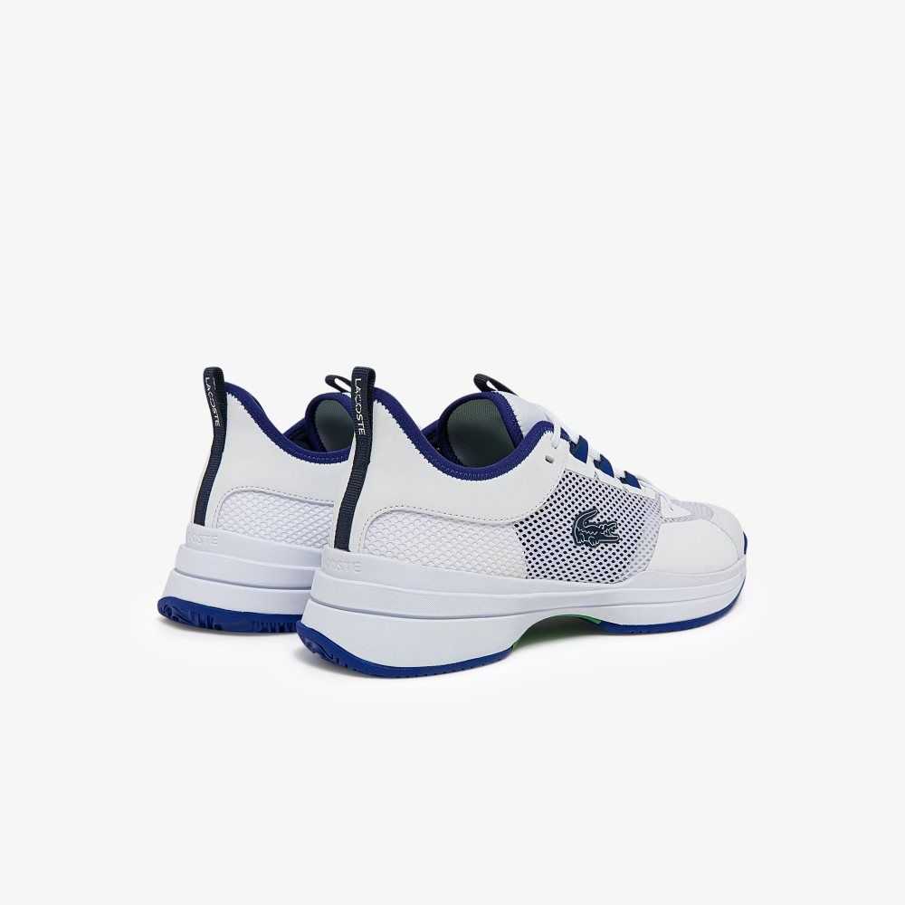 Lacoste AG-LT21 Tennis Shoes White/Blue | HWYC-70956