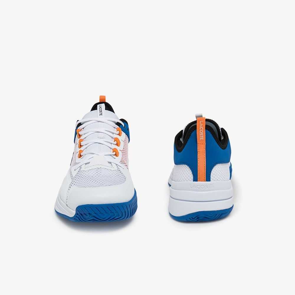 Lacoste AG-LT21 Tennis Shoes White/Orange | NKGB-32714