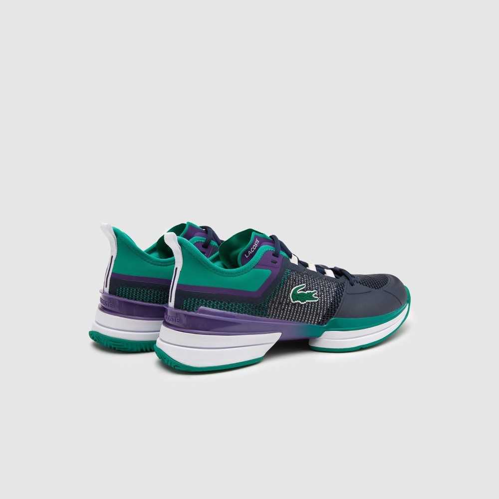 Lacoste AG-LT21 Ultra Tennis Shoes Blk/Trqs | HZQP-67312