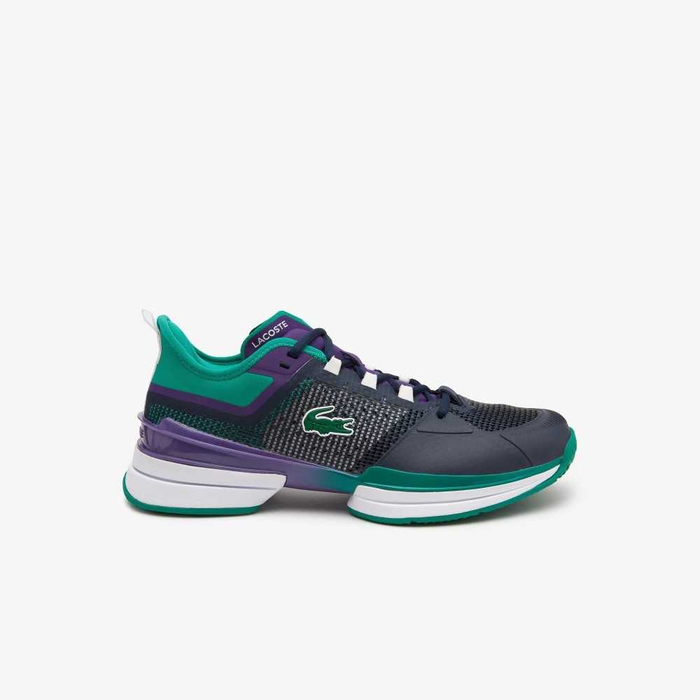 Lacoste AG-LT21 Ultra Tennis Shoes Blk/Trqs | HZQP-67312