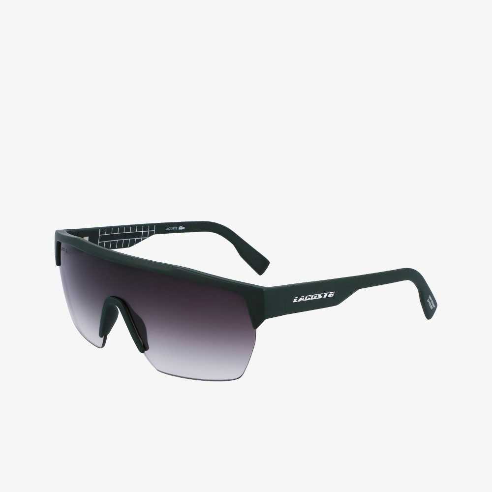 Lacoste Active Sunglasses Matte Green | VTDY-21073