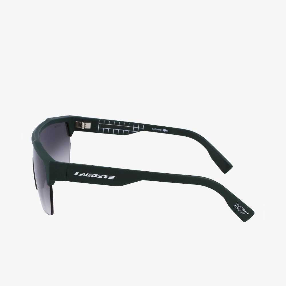 Lacoste Active Sunglasses Matte Green | VTDY-21073