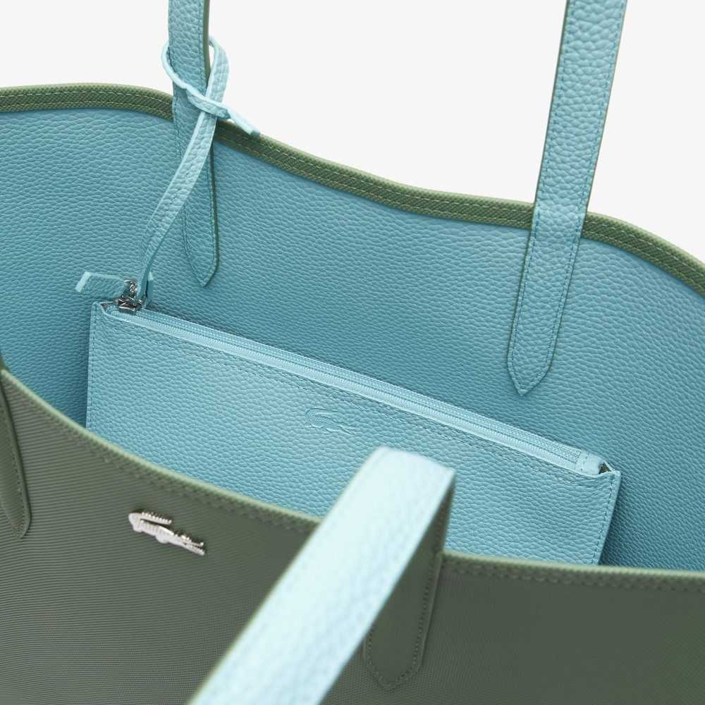 Lacoste Anna Reversible Bicolor Tote Bag Frene Littoral | EUYP-45063