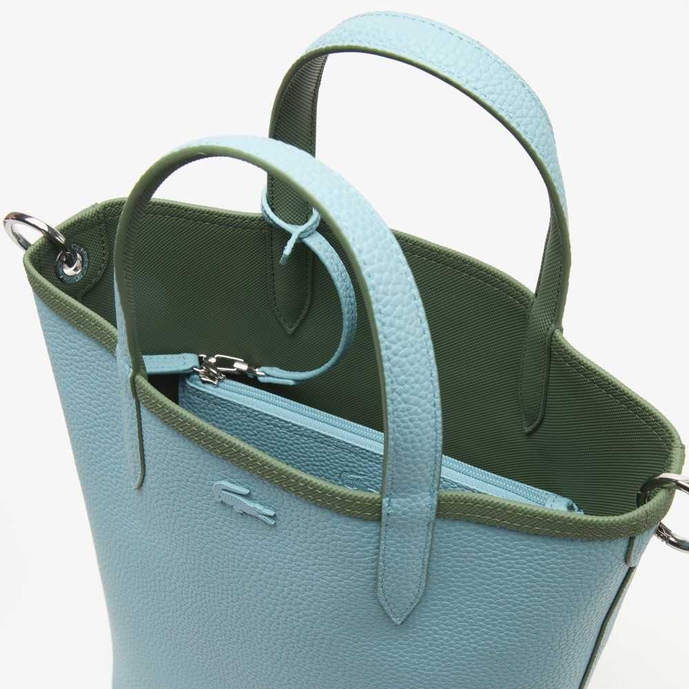 Lacoste Anna Reversible Coated Canvas Tote Bag Frene Littoral | DHUE-67935