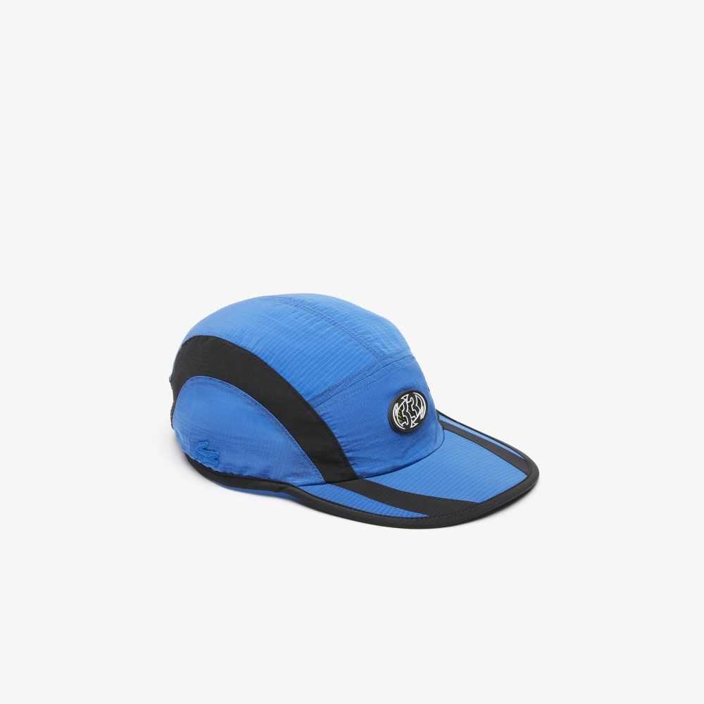 Lacoste Badge Cap Blue / Black | TPDA-84051
