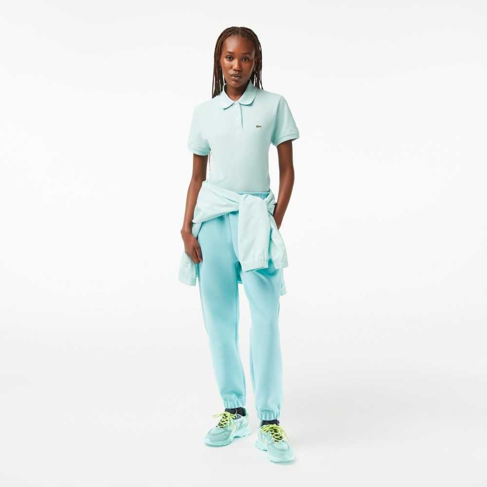 Lacoste Blended Cotton Joggers Mint | QLSP-54760