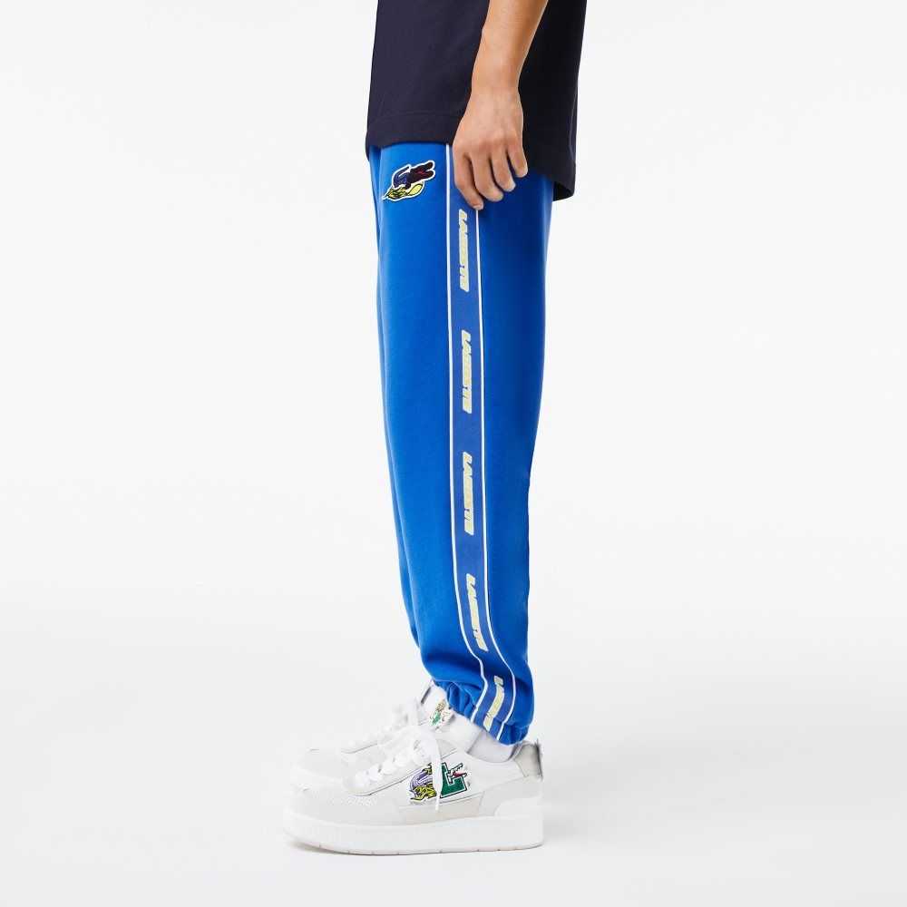 Lacoste Branded Band Trackpants Blue | ANPI-70461