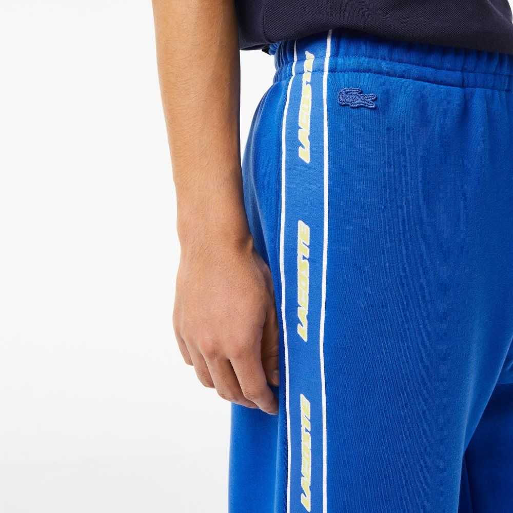 Lacoste Branded Band Trackpants Blue | ANPI-70461