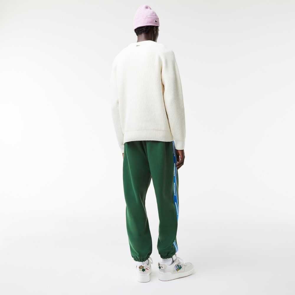 Lacoste Branded Band Trackpants Green | PRDV-90468