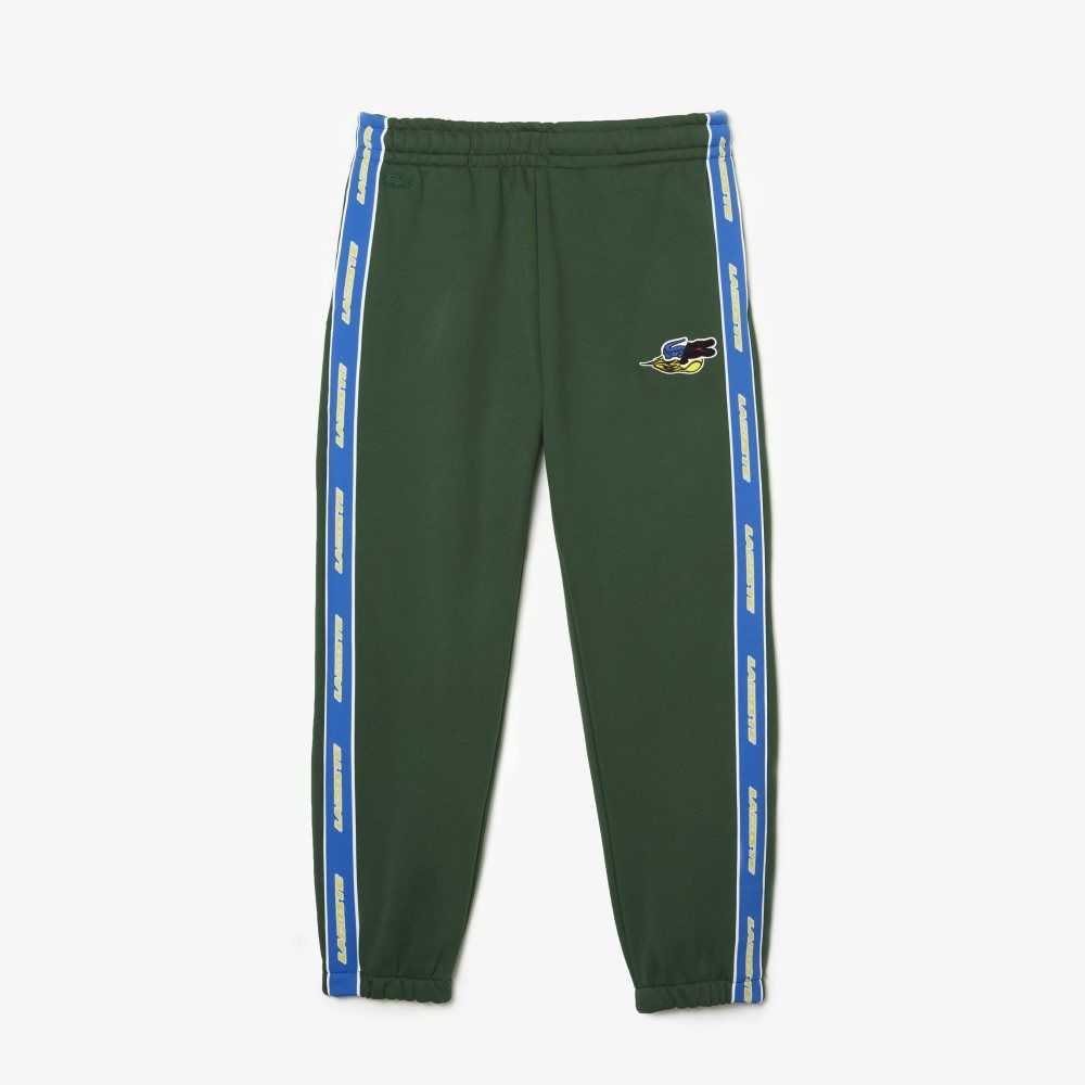 Lacoste Branded Band Trackpants Green | PRDV-90468