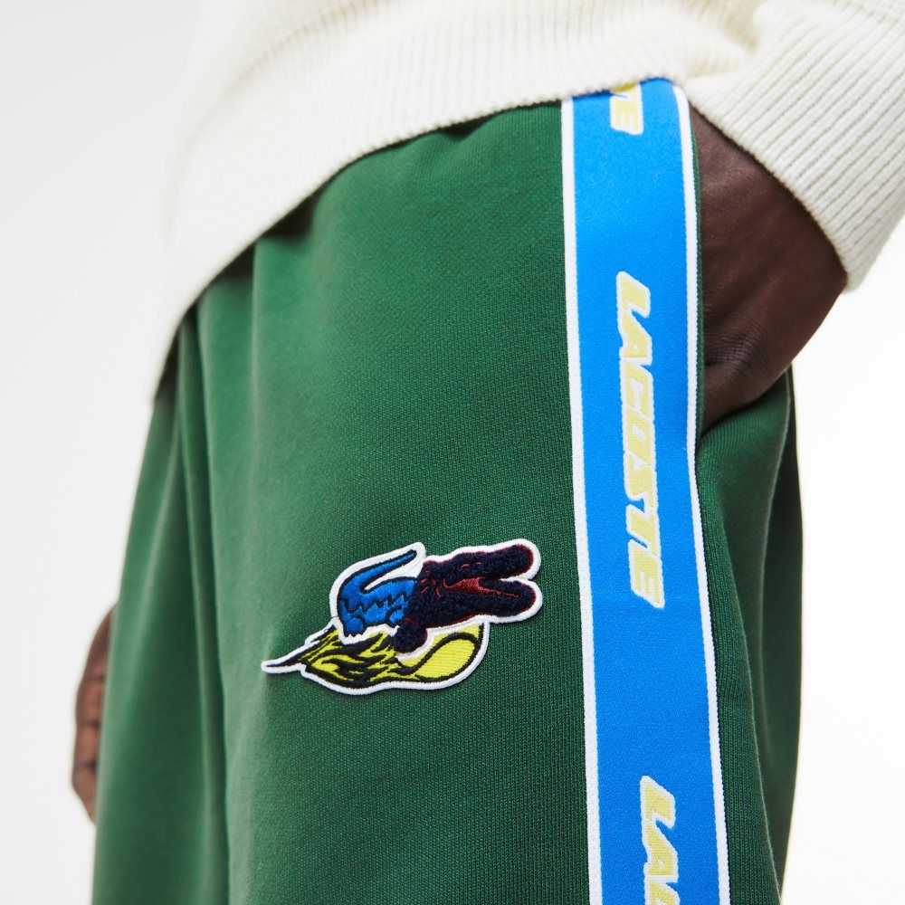 Lacoste Branded Band Trackpants Green | PRDV-90468