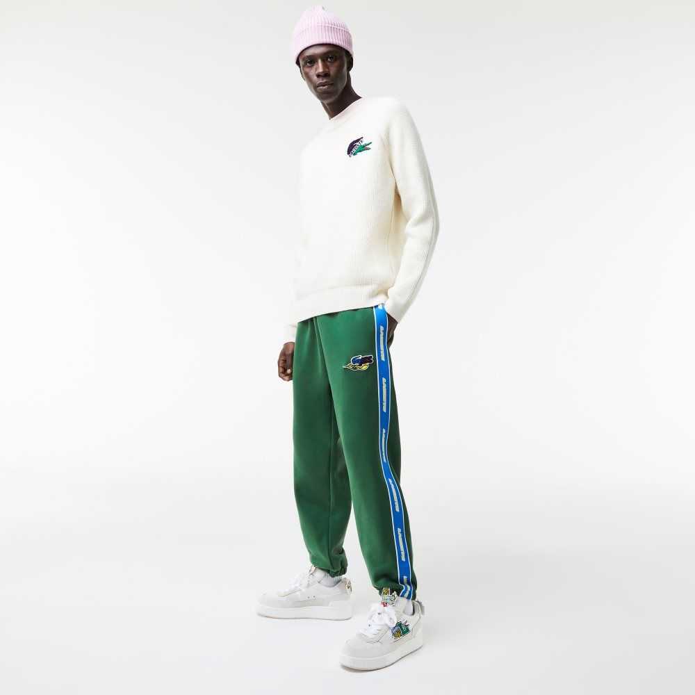 Lacoste Branded Band Trackpants Green | PRDV-90468