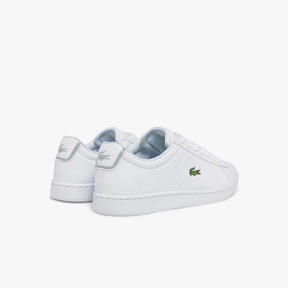 Lacoste Carnaby BL Leather Sneakers White/White | FEUD-43859