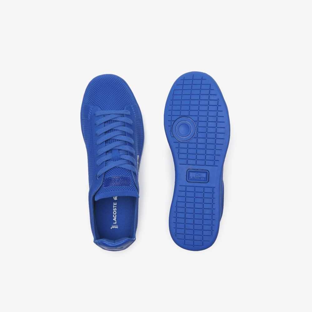 Lacoste Carnaby Pique Heel Pop Sneakers Blu/Blu | CFZQ-69512