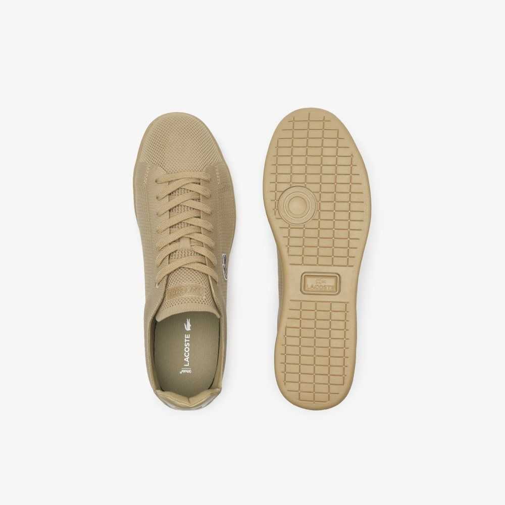 Lacoste Carnaby Piquee Sneakers Khaki | AFLE-48603