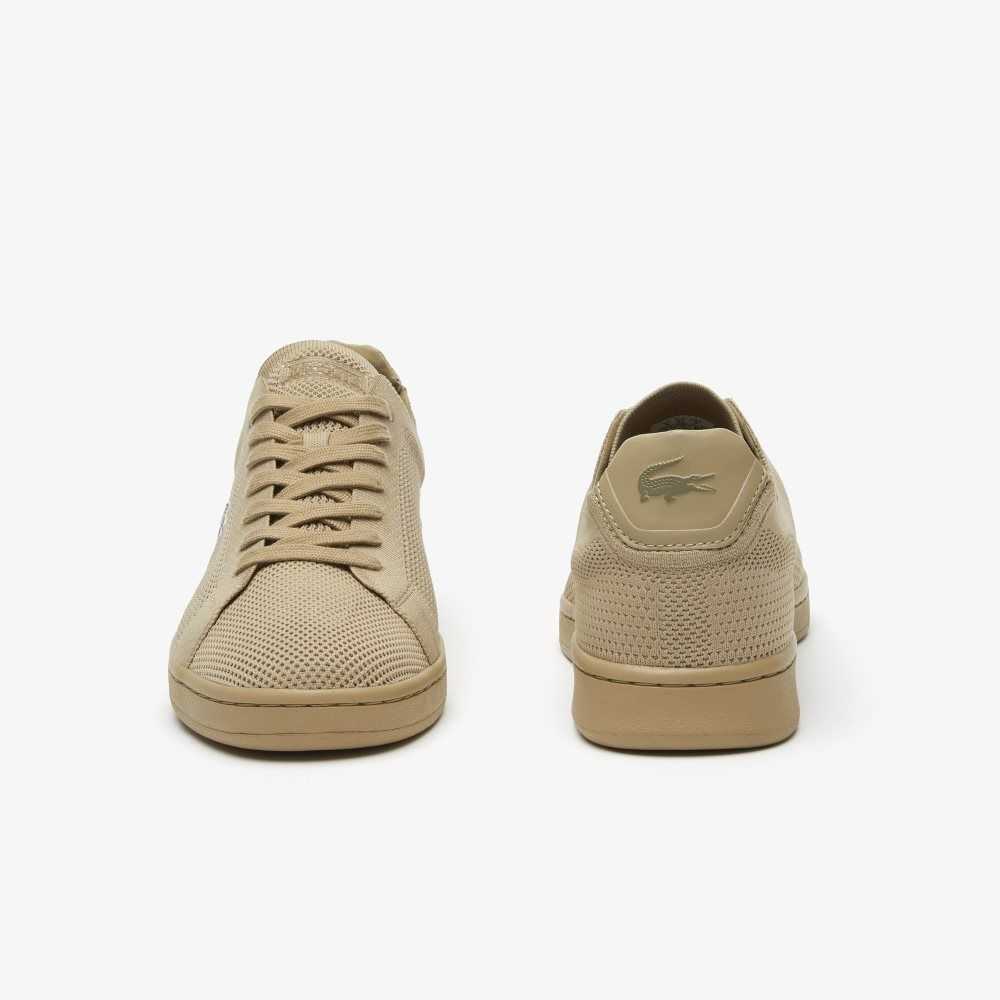 Lacoste Carnaby Piquee Sneakers Khaki | AFLE-48603