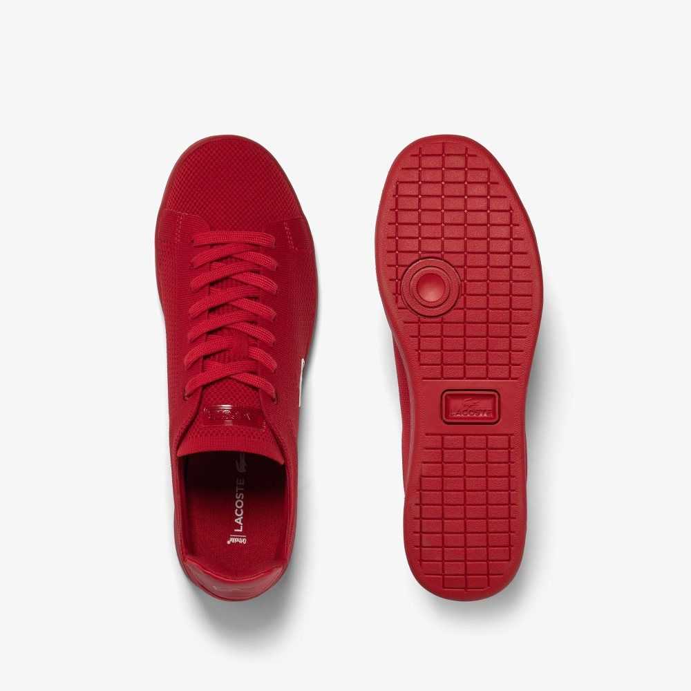 Lacoste Carnaby Piquee Sneakers Red/Red | UGFX-54037