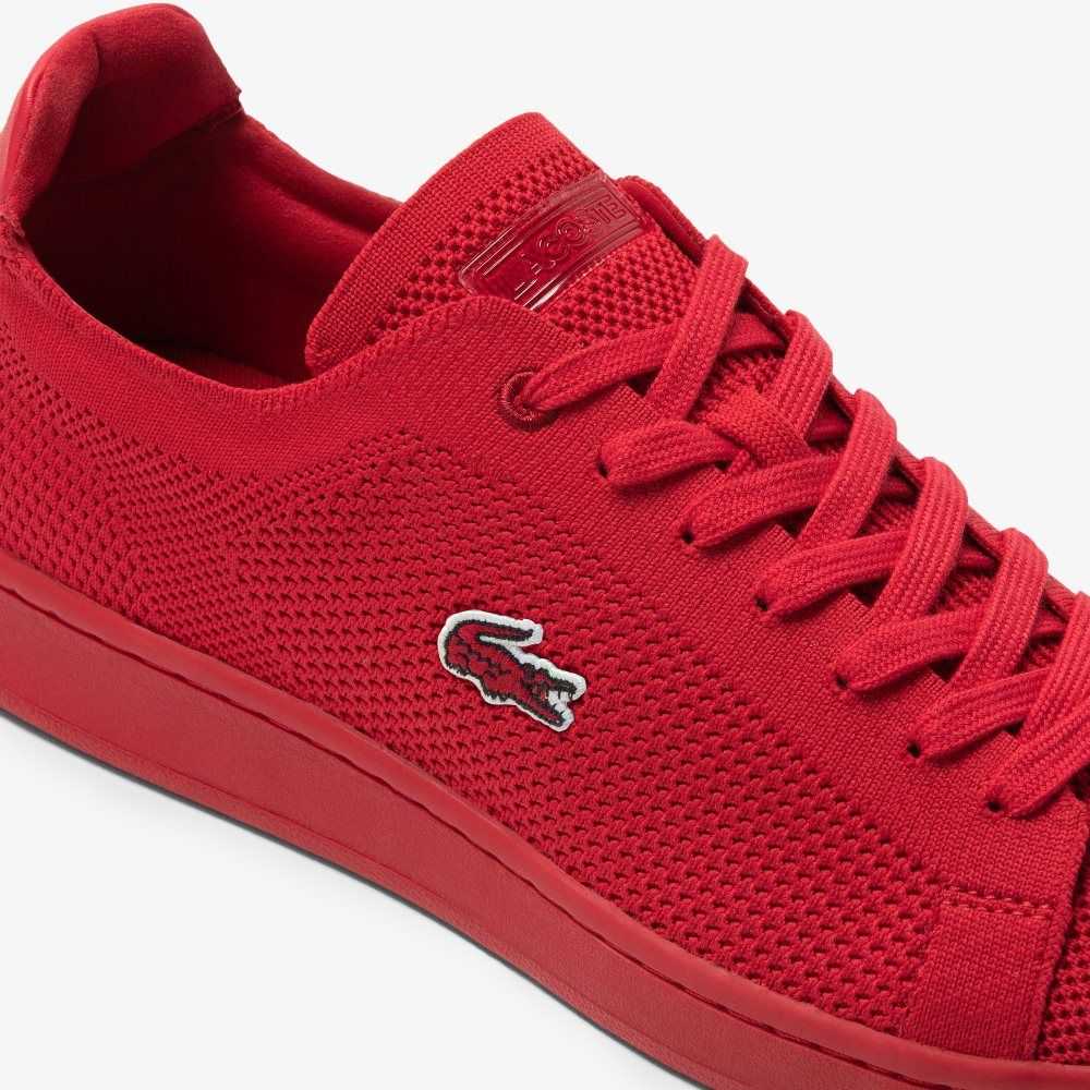 Lacoste Carnaby Piquee Sneakers Red/Red | UGFX-54037