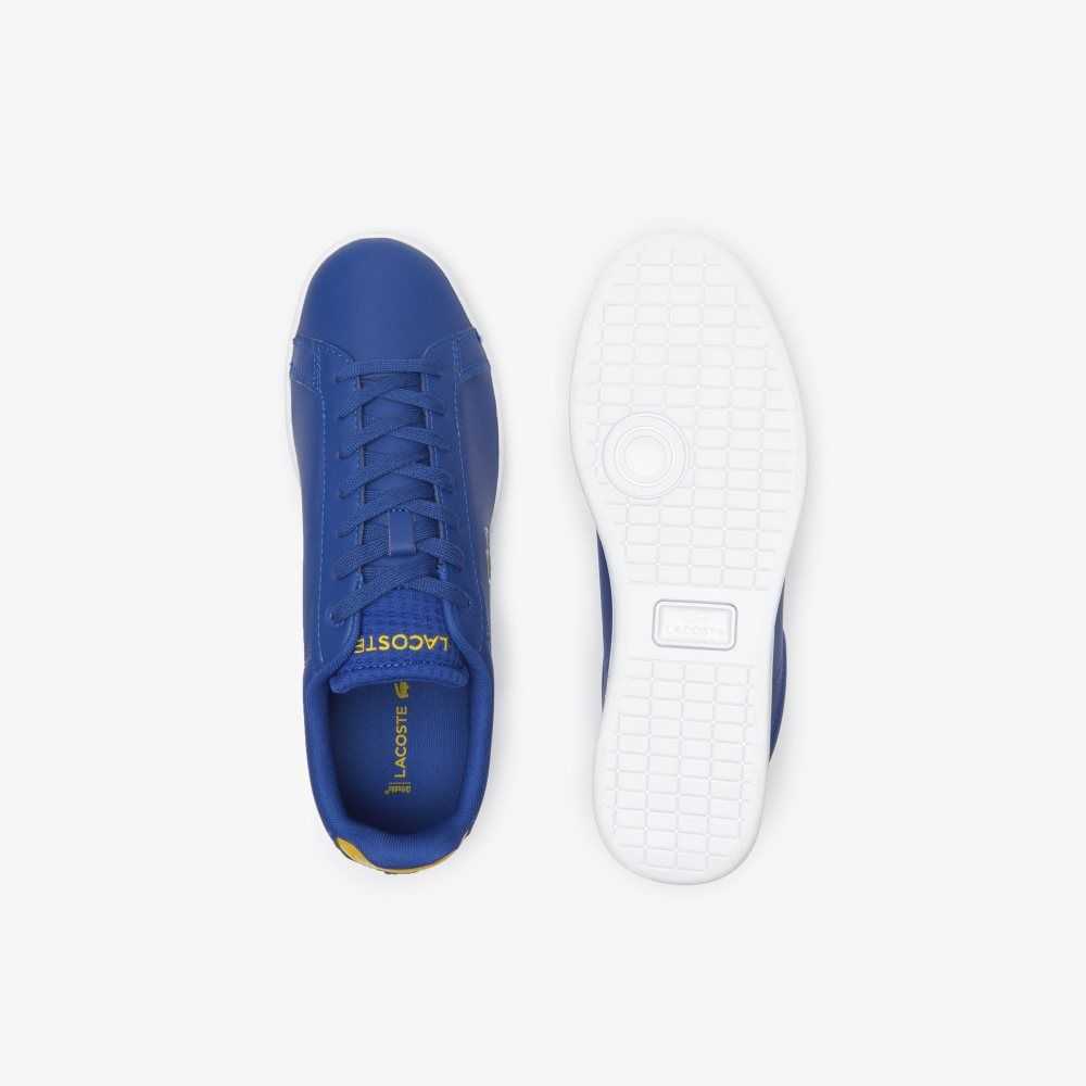 Lacoste Carnaby Pro Leather Heel Pop Sneakers Dk Blue /White | JRWL-19403