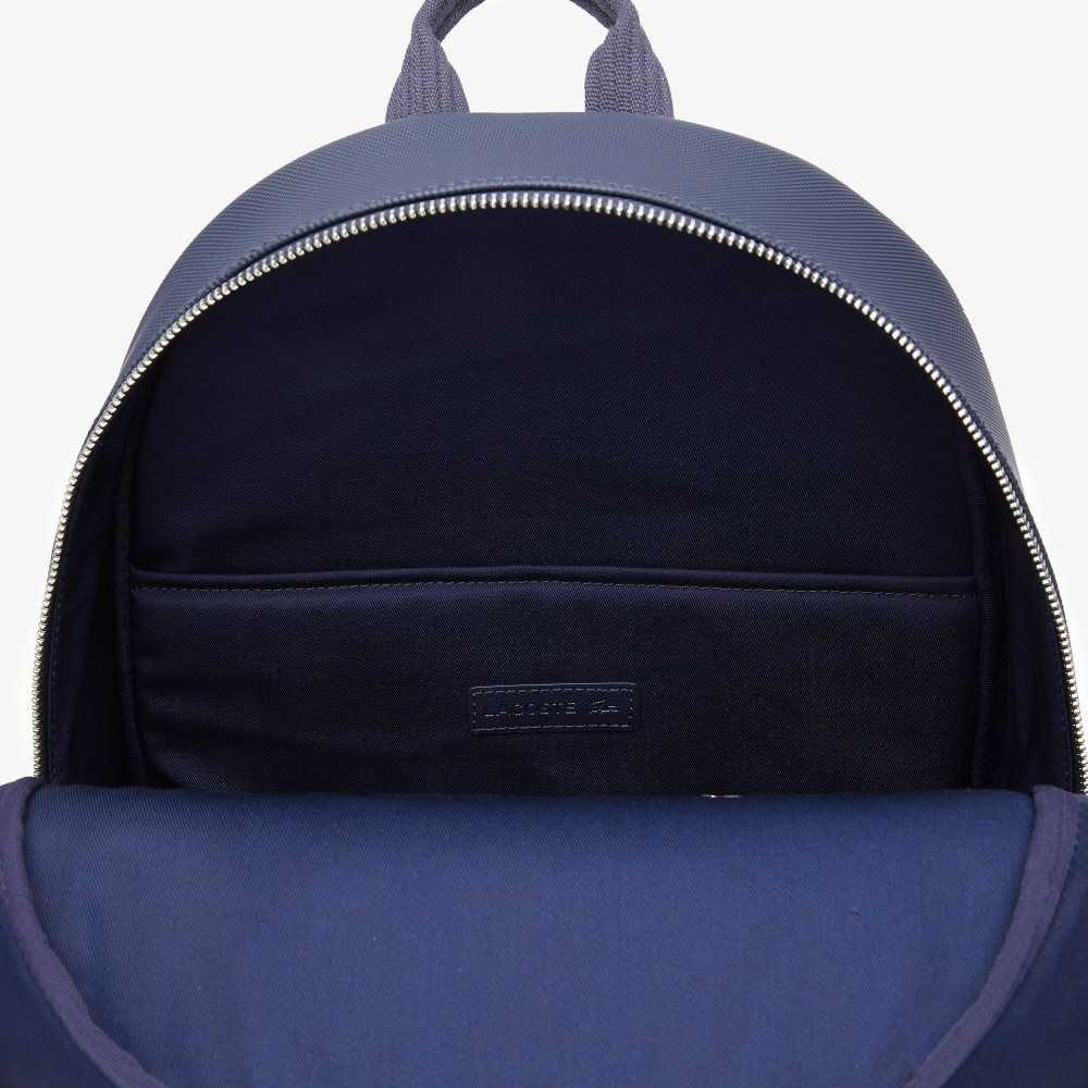 Lacoste Classic Petit Pique Backpack Peacoat | AVKM-10486