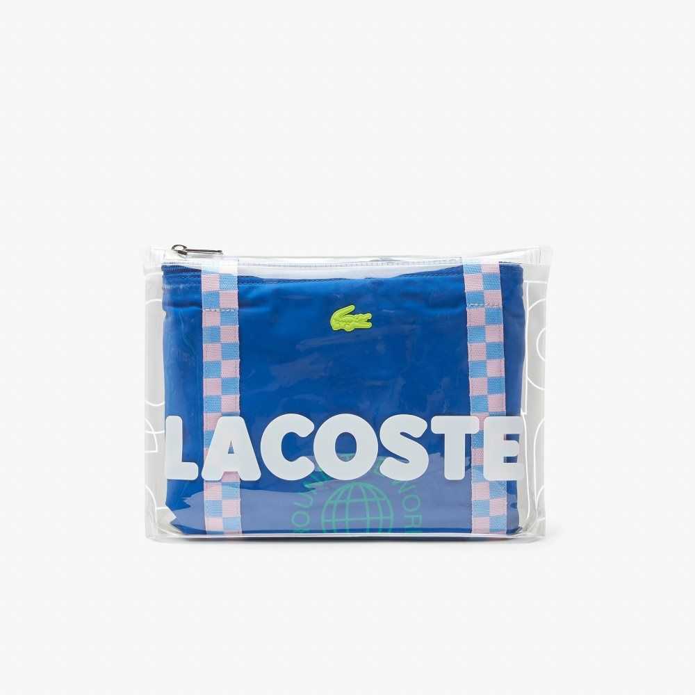 Lacoste Collapsible Weekend Bag Marina Allover | LFCN-83064