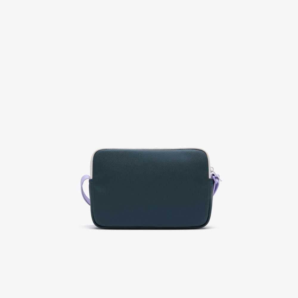 Lacoste Color-Block Crossover Bag Noir Laponie Plumage Cyna | FEPG-26051