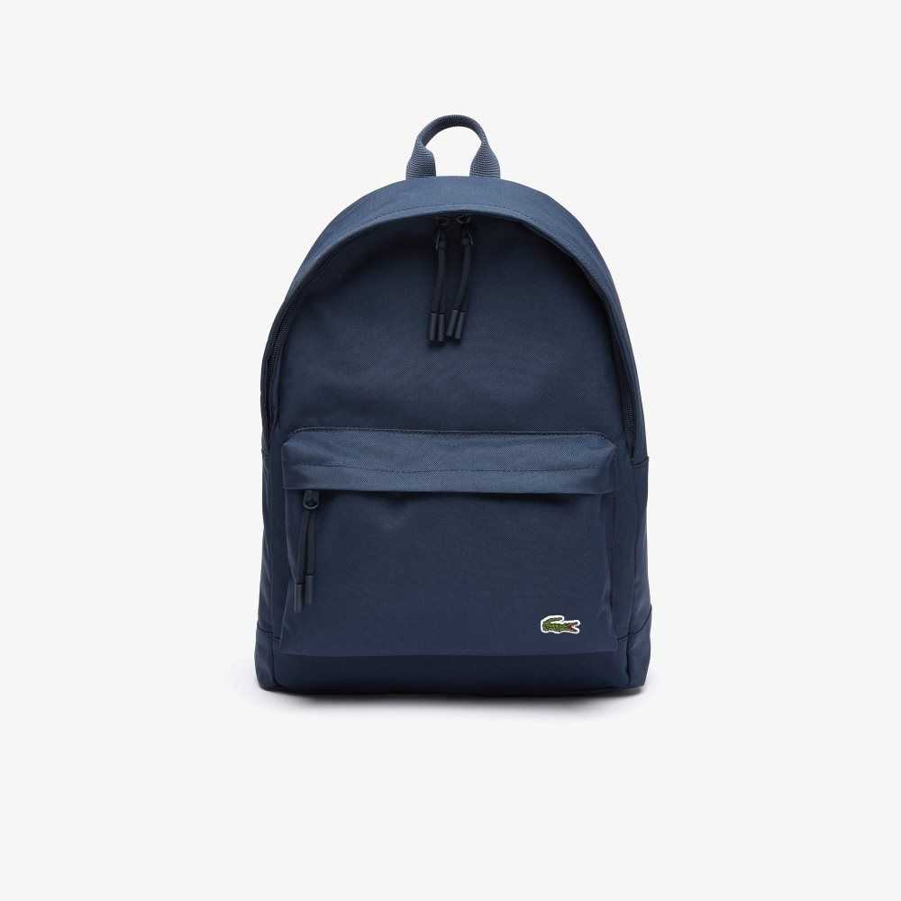 Lacoste Computer Compartment Backpack Peacoat | DSTI-48367