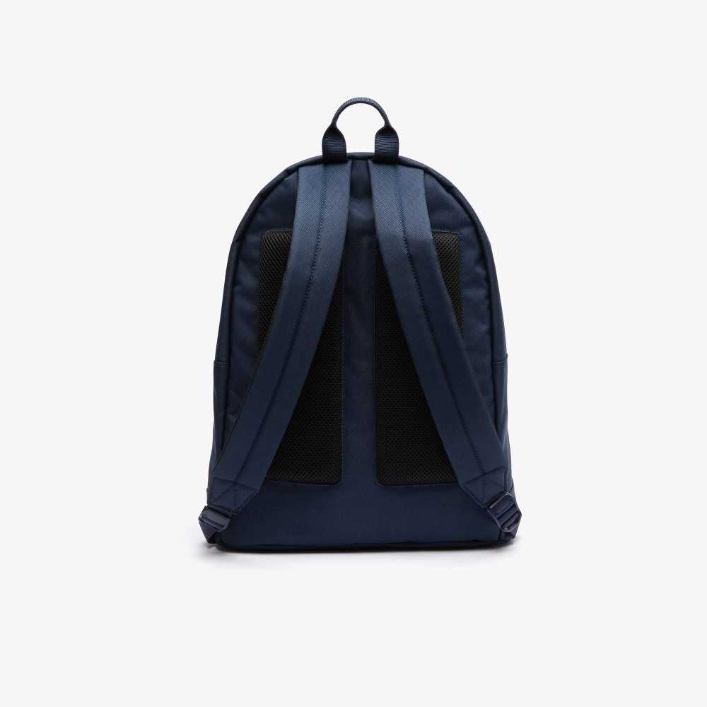 Lacoste Computer Compartment Backpack Peacoat | DSTI-48367