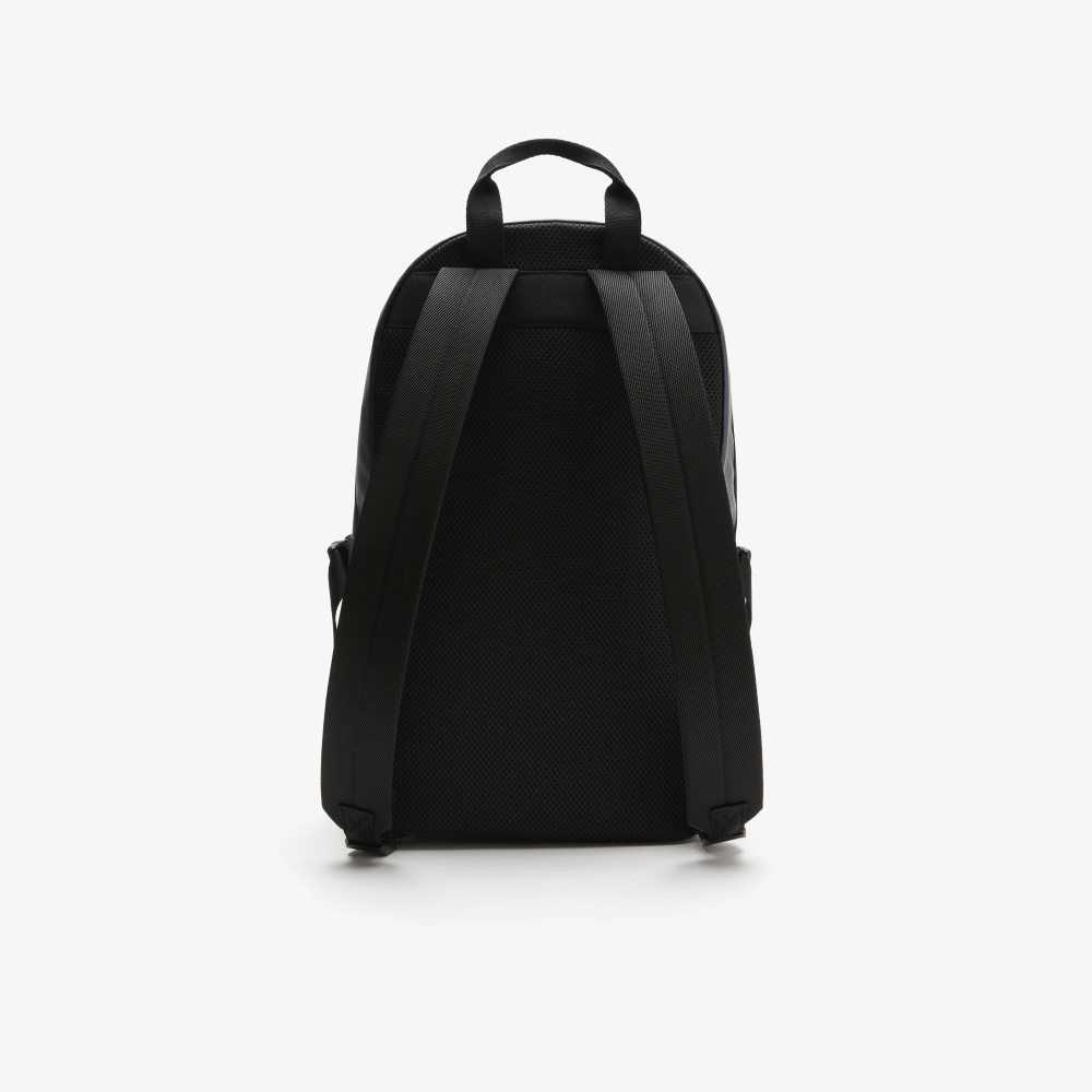 Lacoste Contrast Branding Backpack Bleu Nuit Noir | VAGP-74916