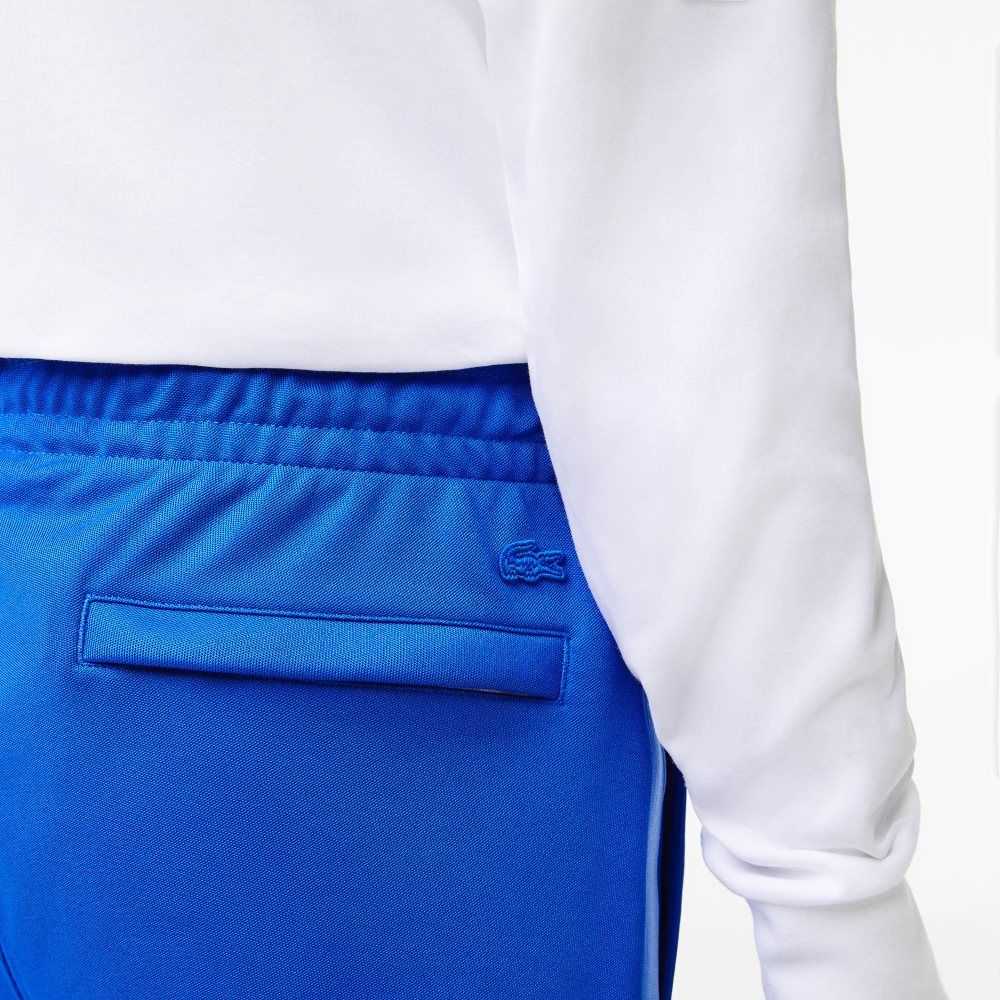 Lacoste Contrast Side Band Trackpants Blue | FQRO-43907