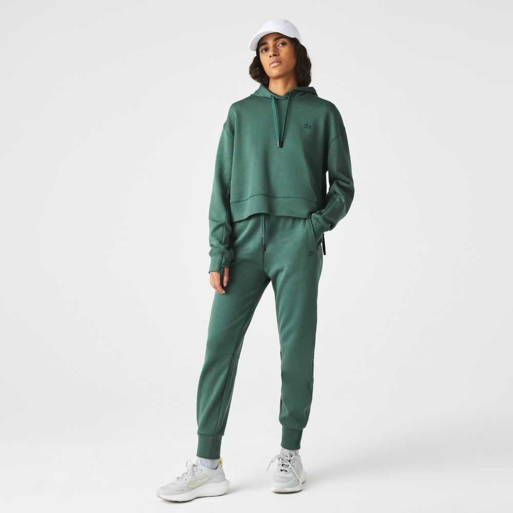Lacoste Cotton Jersey Trackpants Green | EAWJ-37064