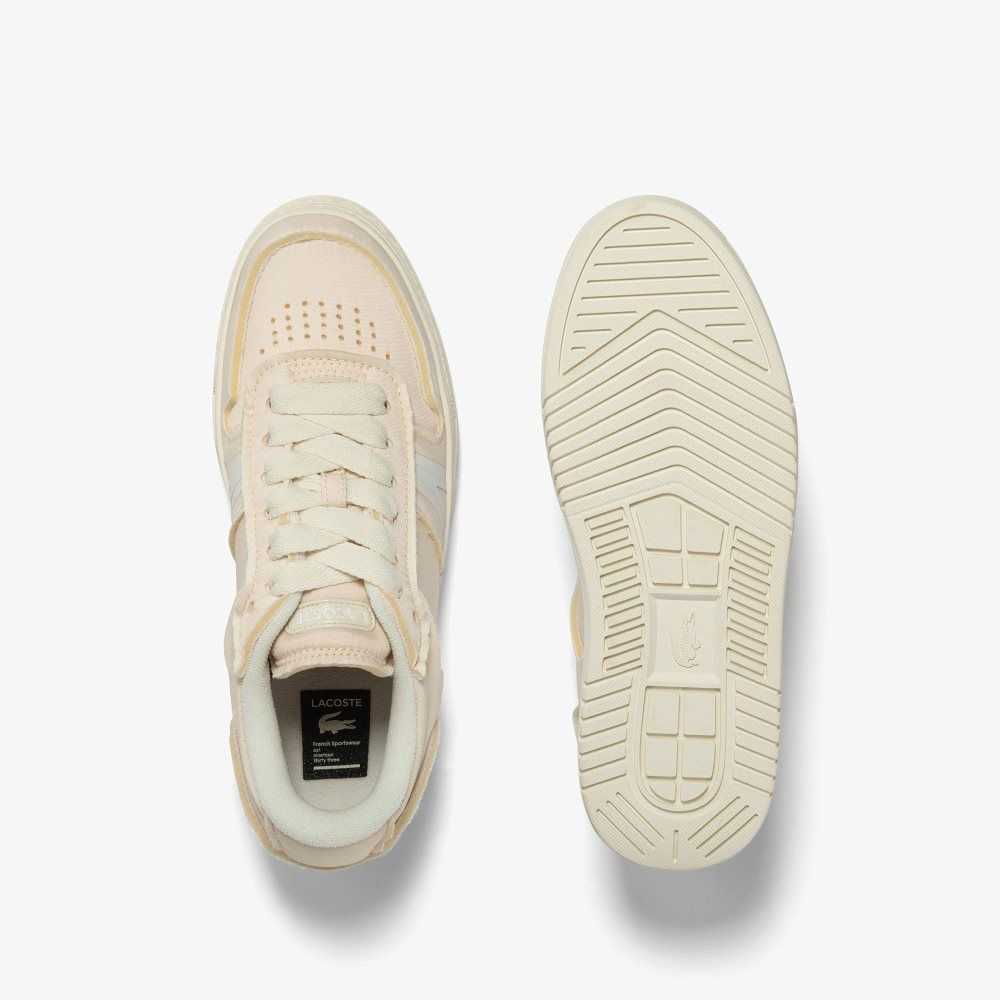 Lacoste L001 Crafted Sneakers Off White/Off White | VWKF-27634