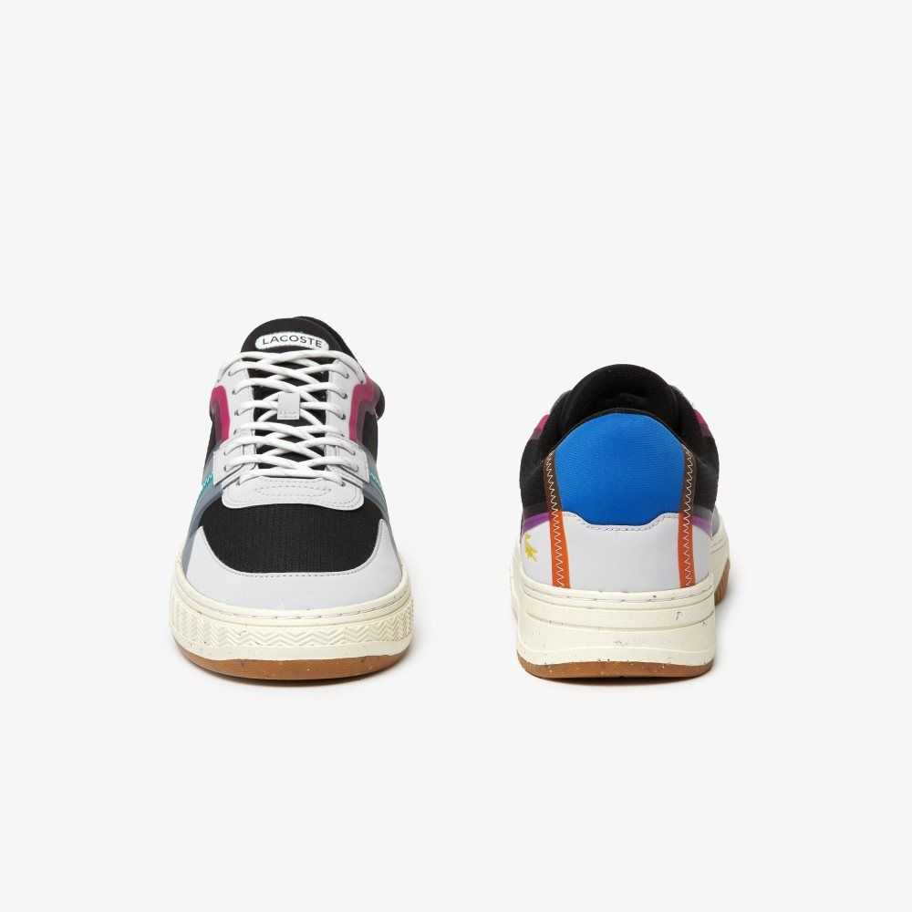 Lacoste L001 Eco Colorblock Sneakers Blk/Blk | SPKB-09351