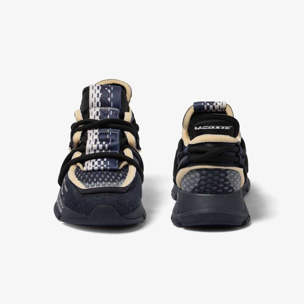 Lacoste L003 Active Runway Sneakers Nvy/Blk | KTXB-61704